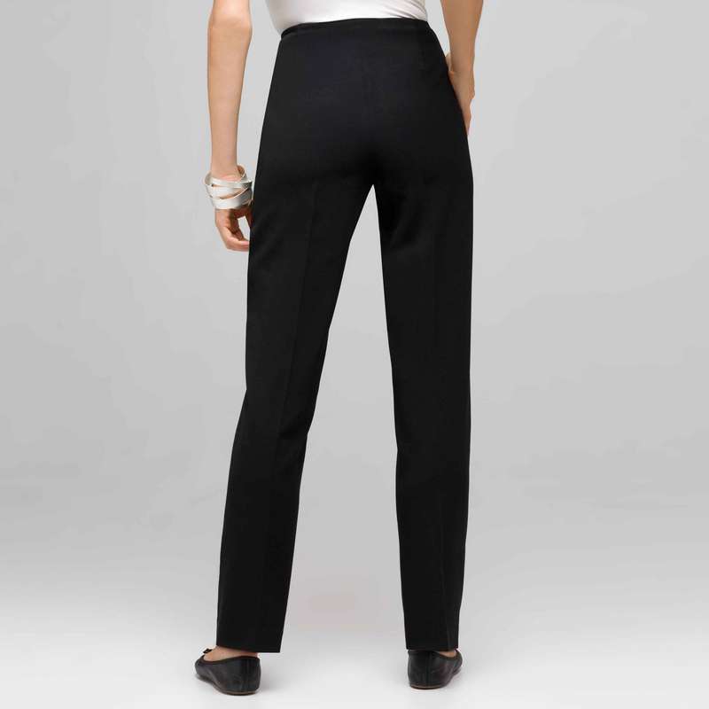 Flat Front Slim Pant, , large