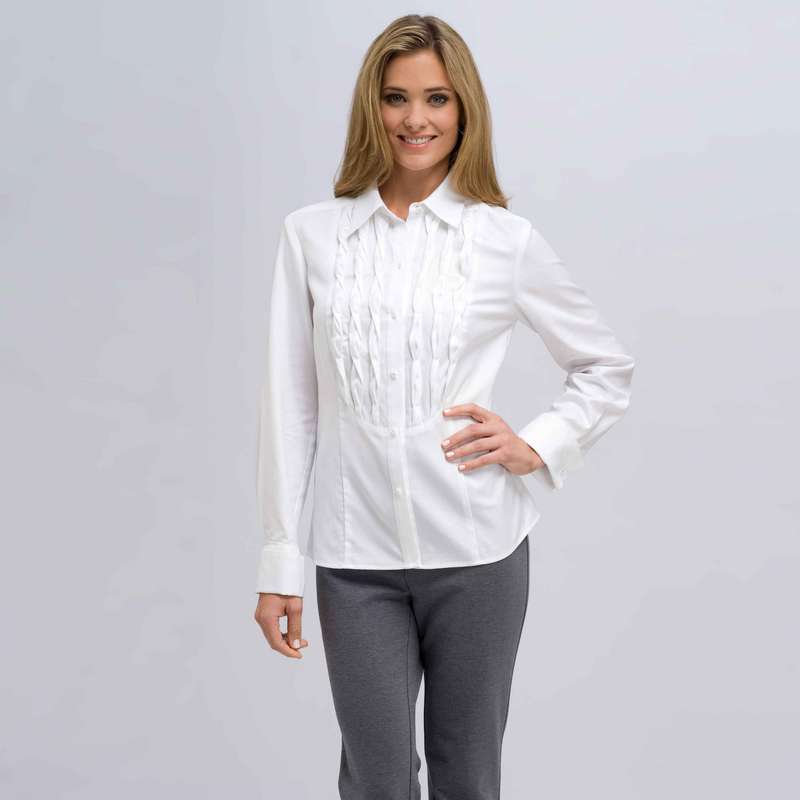 Long Sleeve Shirt With Twist Detail