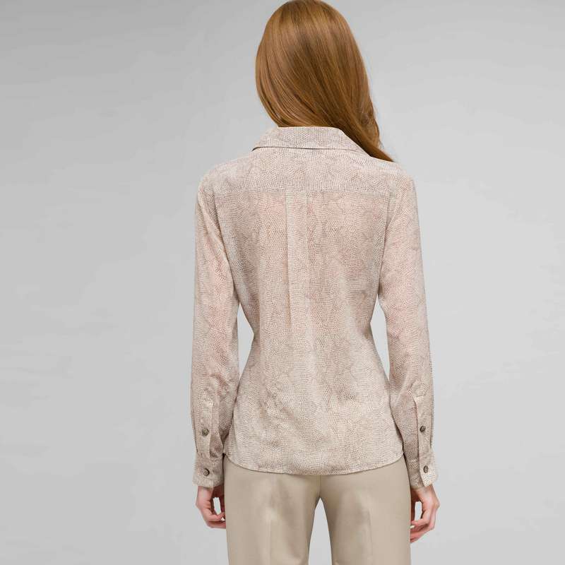 Python Inspired Button Front Shirt, , large