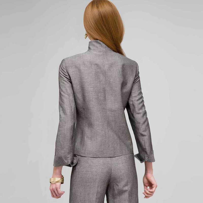 Washable Linen 2 Pocket Jacket, , large