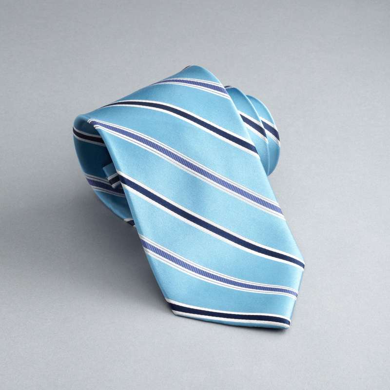 Striped Silk Tie
