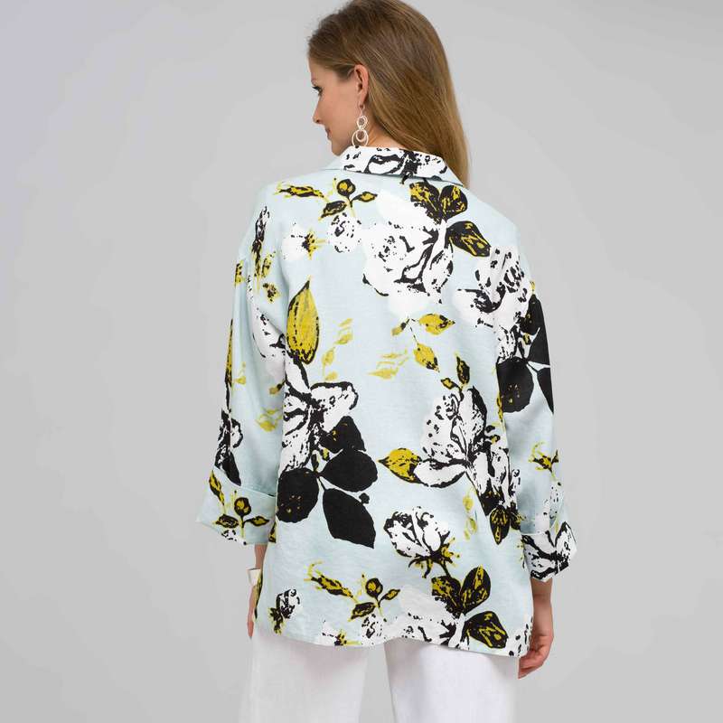 Relaxed Long Sleeve Shirt, , large