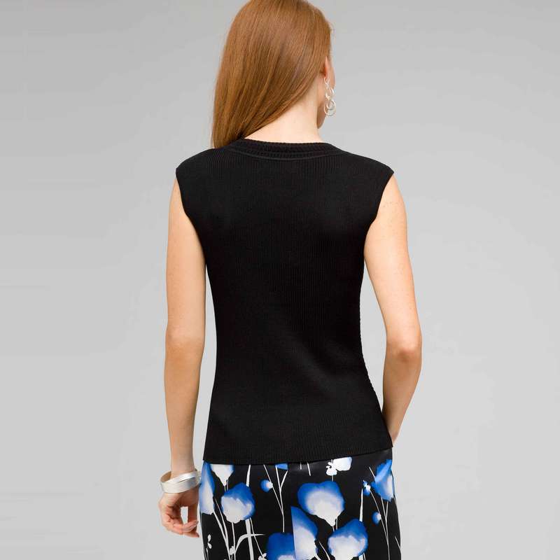 Cable Knit Shell, , large